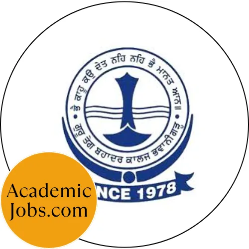 Shri Guru Teg Bahadur college for Women Balloh Logo